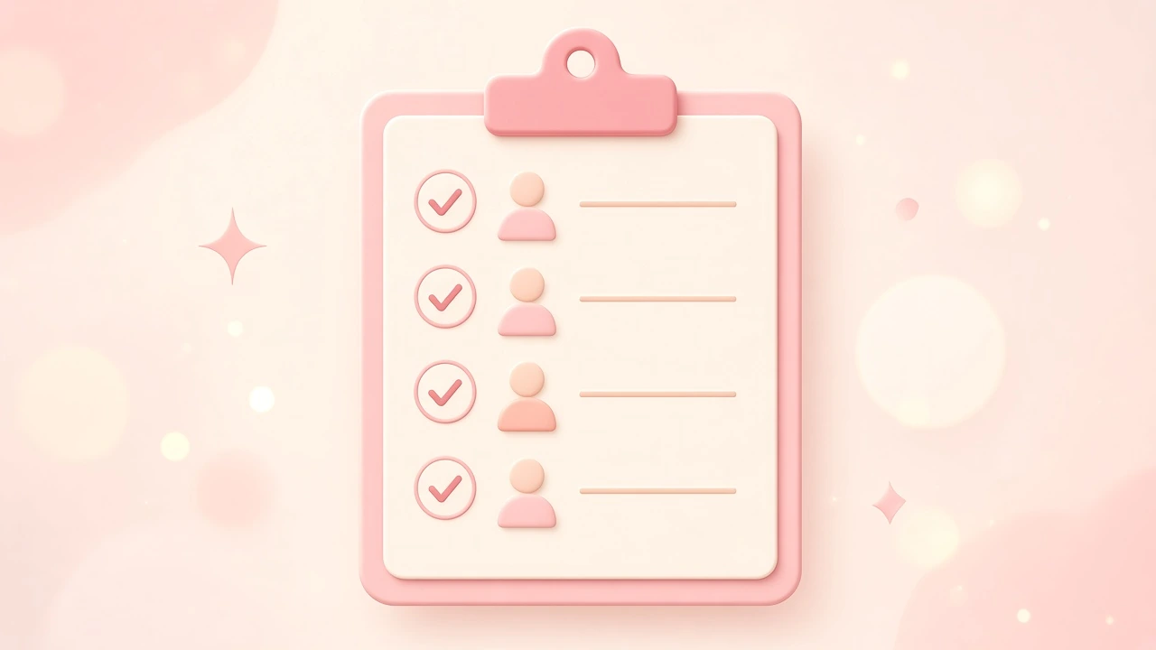 Guest checklist